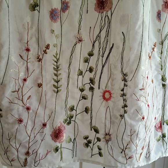 Embroidered Duster Cardigan - Picture 8 of 9